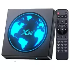 Tv Box X98 4k Android 7.1 Hdmi 4gb 64gb Netflix Prime Febo