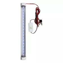 Lámpara Led Tube T8 Ahorro 80% A Cable Y Interruptor 