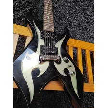 Guitarra B.c Rich Warlock Preta Maravilhosa!