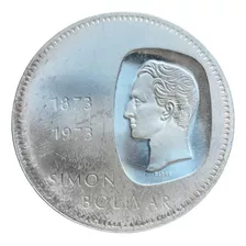 Moneda De Venezuela 10 Bolívares - Plata - Doblon