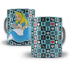 Caneca Alice No País Das Maravilhas Personalizada Modelo 10