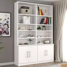 Estante Para Livros 4 Portas 1283 Branco - Foscarini