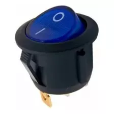 100 Peças - Chave Gangorra Redonda Kcd1-106n Azul C/ Neon 