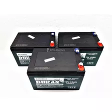 Kit 3 Bateria 6-fm-12 (12v12ah/20hr) Patinete Elétrico