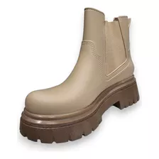 Bota Lluvia G07 Plataforma Agua Inyectada Mujer