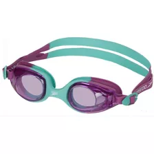 Óculos De Natação Infantil Feminino Speedo Jr Olympic Rosa Cor Lilas/verde