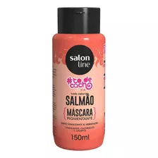 Máscara Efeito Tonalizante Salmão Cachos Salon Line 150ml