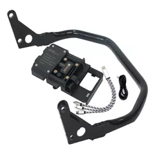 Suporte Celular + Barra 12mm Moto Gps Bmw Gs 1200/1250