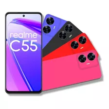Capa Realme C55 Anti Impacto Aveludada Silicone Colorido