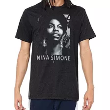 Camiseta Nina Simone Mulher Negra Jazz