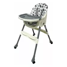 Silla Bebesit De Comer Step Color Gris