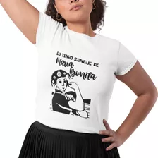 Camiseta Frase Maria Bonita Bbb Meme Mulher Nordestina Linda