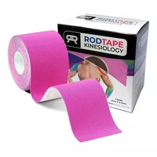 Cinta Kinesiologica Kinesio Tape 5metros X 5cm Fucsia Rosado