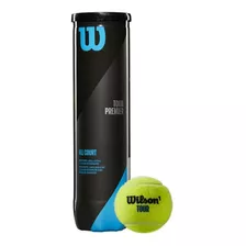 Pelotas Tenis Wilson Tour Premier Tubo X4 Cancha Rapida