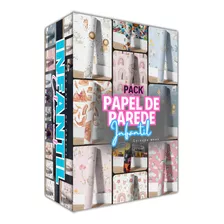 Pack Papel De Parede Infantil 80 Artes Profissional + Atuali