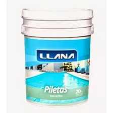 Pintura Pileta Acrilica Al Agua Llana Blanco X 20lts Agustin