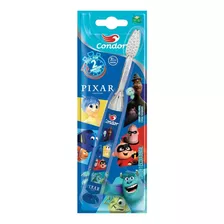 Escova De Dentes Infantil Disney Pixar Macia Com Led Pisca