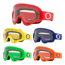 Óculos Oakley O Frame Mx Goggles Motocross Trilha Vermelho