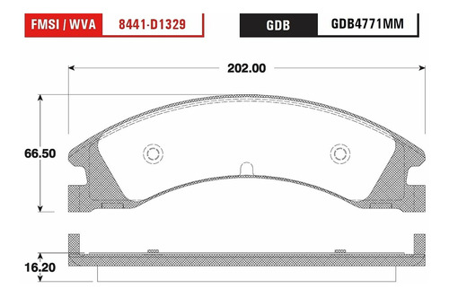 Balatas Semimetalicas Traseras Econoline Van 2010/2014 Trw Foto 2