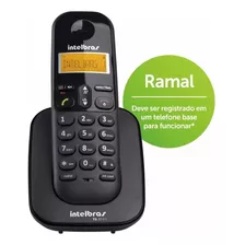 Ramal Digital Intelbras Ts3111 Sem Fio Preto Cor Preto