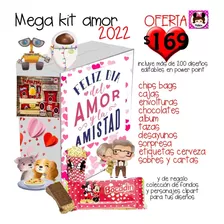 Mega Kit Imprimible 2022 Amor Amistad Chipbags Chocolate
