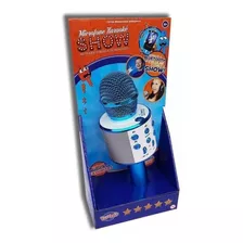 Microfone Karaoke Show Bluetooth Azul Sortido Da Toyng 36739