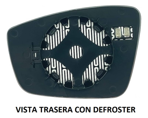 Luna Espejo Retrovisor Derecho Vw Up 2016 2017 2018 2019 Foto 2