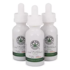 3 Pack Aceite Cbd Life Tintura 125mg Gotas Sabor Naranja