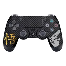 Dragon Ball Adesivo Skin Controle Ps4 Carbono Preto