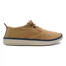 Zapatillas Urbanas Hombre Hush Puppies Lona Cordones Proa