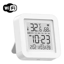 Sensor Temperatura Umidade Lcd Tuya Wifi - Envio Imediato