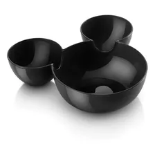 Plato Mickey Mouse Bowl Negro Individual Niños