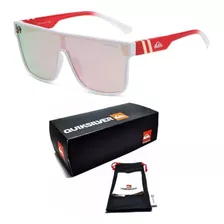 Óculos De Sol Quiksilver Grande Uv400 Com Kit Completo
