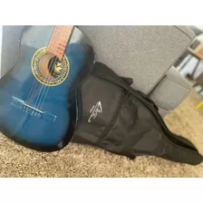 Guitarra Acustica Selecta - 6 Cuerdas Con Funda