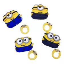 Funda Protector Minions Para AirPods / Pro Case Silicona 1pc