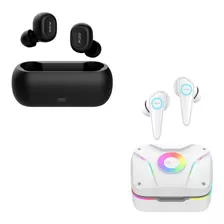 Kit Fone Esportivo T1c Qcy + Fone Gamer Rgb Com Anatel + Nf