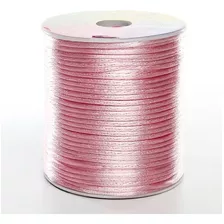 Cola De Rata 2mm Rollo 100 Metros Diferentes Colores 1pz Color Rosa Pálido