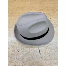 Sombrero Paño Fedora Color Hueso -corralero Sastrería-.