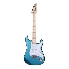 Guitarra Jay Turser Jt-300m-lpb Strat Maple Lake Placid Blue