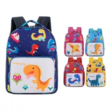 Mochila Escolar Para Niño Niña Jardin Infantil Dinosaurio