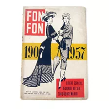 Revista Antiga Fon Fon Nº 2605 Abril1957 Falta Folha Central