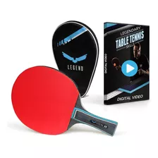 Legend X5 - Pala De Tenis De Mesa, Con Video De Entrenamient