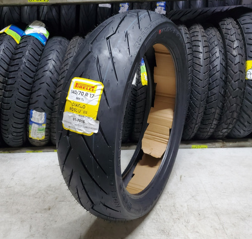 Llanta 140/70-17 Pirelli Diablo Rosso 3 V-racer250 Blackbird Foto 5