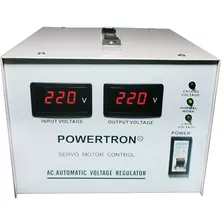 Regulador De Voltaje 2 Kva 220 Volts Bifásico Powertron ®