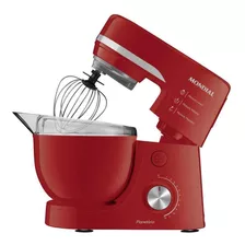 Batedeira Planetária Mondial 700w Bp-01p-r Vermelho - 127v