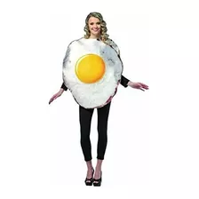 Disfraz De Get Real Fried Egg - Talla Única - Talla De Pech