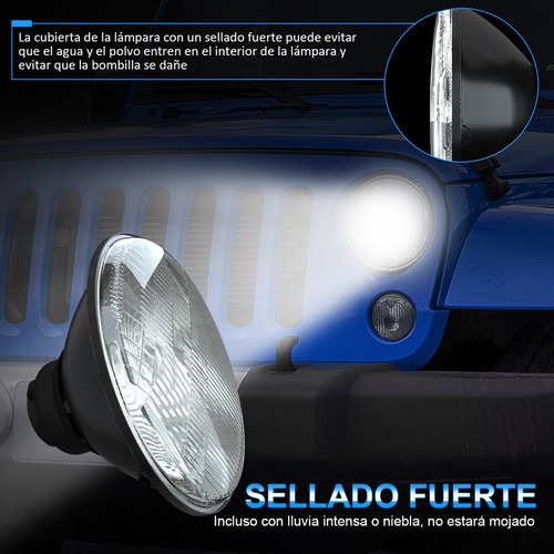 Faro Led De 11 Pulgadas Para Land Rover Range Rover Classic Foto 8