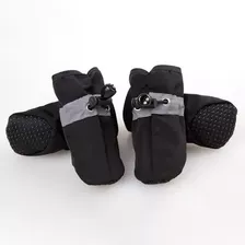 Zapatos Botitas De Tela Ajustables Para Perros 