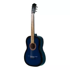 Guitarra Clásica Vego G02 Para Diestros Azul