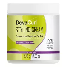 Devacurl Cachos Masc. Styling Cream Controla Frizz 500g 